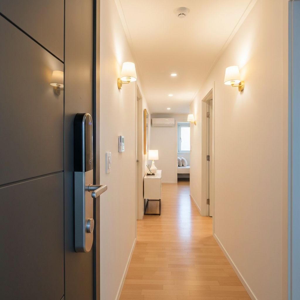 스마트 도어락 신규 설치